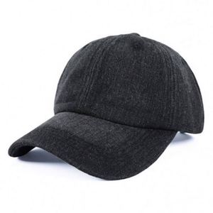 Casquettes en jean vierges personnalisables OEM d'usine en gros – Casquette de baseball vintage en denim avec logo sur mesure - Product Image 1
