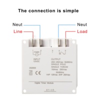 Sakelar Timer Digital Terprogram 12V DC