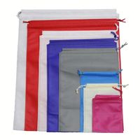 Sac promotionnel réutilisable en non-tissé robuste, 60-140 GSM, sans AZO, écologique, avec cordon de serrage, personnalisable avec logo, faible MOQ