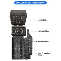 Maremlyn aluminium alliage de magnésium 3D moteur garde batterie Pack bouclier garde pour BYD destroyer Chazor 05 plaque de protection