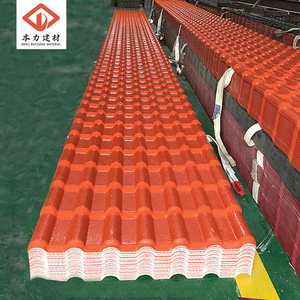 Benli Building Material ASA Synthetic Resin Roof Tile 2.5mm-3.0mm Thickness 1050mm Width Corrugated Waterproof Heat Insulation - Product Image 2