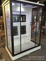 Baignoire autoportante en acrylique et fibre de verre avec fonction massage à air et à remous et fonction vapeur pour salle de bain moderne