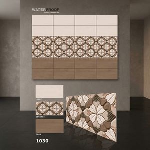 Usine chinoise vente en gros, salle de bains 12*24 céramique adhésif interlock 30*60cm porcelaine céramique sol 300*600 carreaux muraux prix - Product Image 4