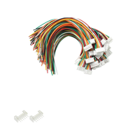 موصلات JST PH 2.0 أنثى للوحة PCB وقابس ذكر EH 2.5 مم 0.8 مم XH 2 3 4 5 6 7 سنون موصلات VH كابل JST