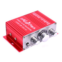 HY2001 Mini amplificateur de puissance HIFI amplificateur stéréo Dac Audio AMP pour voiture à la maison avec câble d'alimentation et Audio 12V3A