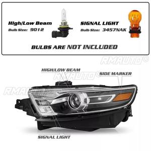 Para Ford Taurus 2013-2014, Faros Antiniebla, Luces de Circulación Diurna, Faros Antiniebla Impermeables, Modificación del Conjunto de Faros Delanteros DG1Z13008C - Product Image 3