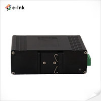 Switch Ethernet industriel géré L2 8 GE + 8 SFP, boîtier en aluminium IP40, prend en charge l'installation sur rail DIN