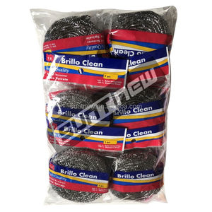 친환경 가정용 청소 공 금속 수세미 0.13mm <span class=keywords><strong>SS</strong></span> 410 <span class=keywords><strong>430</strong></span> 스테인레스 스틸 와이어 수세미 - Product Image 2