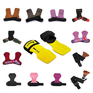 Custom Logo Fitness Safe Adjustable Palm Protection Gym <strong>Gloves</strong> <strong>Pull</strong> <strong>up</strong> Crossfit Weight Lifting Wrist Hand Grip - Product Image 2