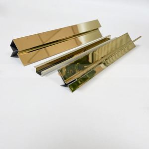 Accessoires pour carrelage, supports pour verre, profilés pour salle de bain, profilés en acier inoxydable 304 de haute qualité, échantillon gratuit - Product Image 2