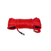 HYROPES Synthétique Double Tressé 12 Brins Treuil Corde Corde Cinétique 4x4 Récupération Véhicule Treuil Accessoire