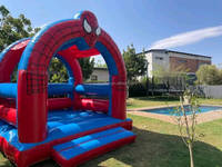 Château gonflable commercial en PVC sur mesure pour anniversaires, fêtes et parcs de trampolines