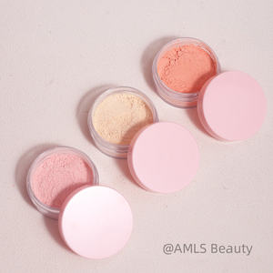 Poudre libre minérale estompante en stock, contrôle du sébum, fini mat, tous types de peau, livraison rapide, marque privée disponible - Product Image 2