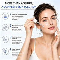 Capsules de Peptides de Cuivre 30ml – Huile Réparatrice Anti-âge aux Polypeptides pour Réduire les Ridules et Raffermir la Peau