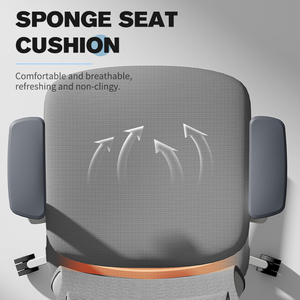 <span class=keywords><strong>Chaise</strong></span> <span class=keywords><strong>de</strong></span> <span class=keywords><strong>bureau</strong></span> <span class=keywords><strong>de</strong></span> direction <span class=keywords><strong>ergonomique</strong></span> à <span class=keywords><strong>dossier</strong></span> <span class=keywords><strong>haut</strong></span> en tissu pour la maison et le <span class=keywords><strong>bureau</strong></span>, avec accoudoirs réglables, soutien lombaire, pivotante, pour visiteurs - Product Image 4