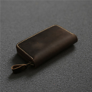 กระเป๋าหนังแท้สไตล์เรโทร หนังวัวแท้ ความจุขนาดใหญ่ กระเป๋าอเนกประสงค์ ใส่กุญแจสำหรับผู้ชาย รุ่น 911 - Product Image 2