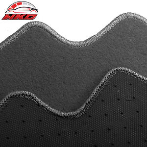 Tapis de sol pour Nissan Armada QX80 17-23 antidérapants avant arrière en velours 3 pièces - Gris - Product Image 4