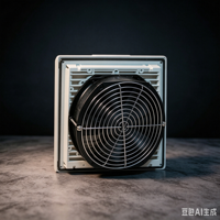 Le filtre est équipé d'un ventilateur de refroidissement, d'une protection UV et est fabriqué en matériau ABS ignifuge.