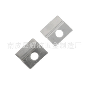 Yaohang Stainless Steel Glass Pressing Sheet 304 Square Hole Hardware <b>Fireplace</b> <b>Accessory</b> - Product Image 2