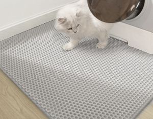 Sıcak satış su geçirmez geçirmez petek çift katmanlı <span class=keywords><strong>Pet</strong></span> kedi yakalama kum kabı <span class=keywords><strong>Mat</strong></span> Pad 24*15 inç <span class=keywords><strong>Pet</strong></span> paspaslar pedleri - Product Image 3