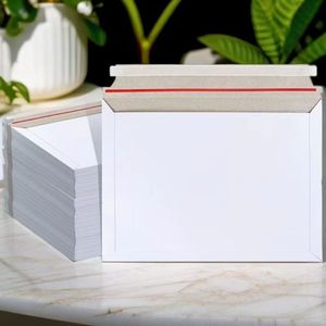 Sobres de Correo Personalizados Autoadhesivos, Sostenibles, 100% Biodegradables, Ecológicos, Impermeables, Bolsas de Papel Kraft para Envíos - Product Image 4