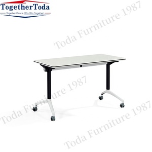 Đào tạo phòng họp gấp hội nghị bàn văn phòng không gian làm việc bàn tiếp tân có thể gập lại đào tạo bàn Bàn và ghế - Product Image 5