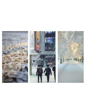 Bottes d'hiver en laine pour homme, cuir marron, doublure en fourrure, talon moyen, chaudes, antidérapantes, pour temps froid - Product Image 5