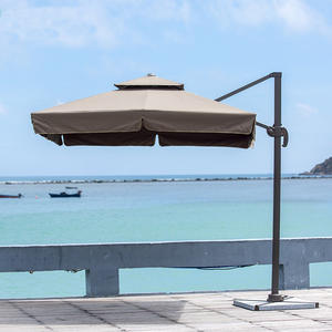 <span class=keywords><strong>Parasol</strong></span> de jardin cantilever extérieur 2,5 m 3 m grand <span class=keywords><strong>parasol</strong></span> de jardin <span class=keywords><strong>protection</strong></span> <span class=keywords><strong>UV</strong></span> pare-soleil pour balcon bord de piscine - Product Image 4