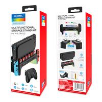 Station de charge DOBE Switch 2 avec ventilateur de refroidissement et lumière RGB, kit de support de rangement multifonctionnel pour Nintendo Switch 2 / Switch