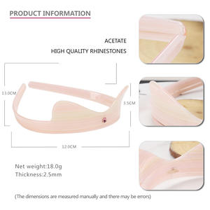 Kinling OEM/ODM Sexy Korean Wide <strong>Hello</strong> <strong>Kitty</strong> Bunny Ears Hairbands Happy Birthday <strong>Headband</strong> for Women Valentines Day <strong>Headband</strong> - Product Image 4