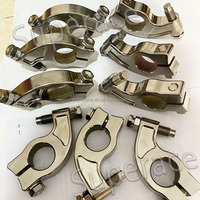 Butée de torsion en titane/aluminium pour Sprint Car, 1-3/4 " fendue, pour bras de torsion de course à cannelure 1 1/8 "