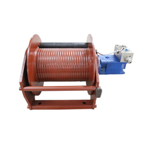 Treuil hydraulique professionnel 20 tonnes pour bateau marin, excavatrice, grue, remorquage de filets de pêche, exploitation forestière