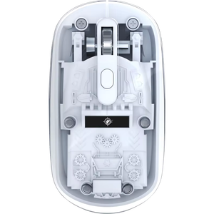 Nhà Máy Mới OEM Chế Độ Kép Trong Suốt Chuột Tùy Chỉnh 4D Không Dây 2.4G & Bt Chuột PC Từ Bìa Không Dây Văn Phòng Chuột - Product Image 4