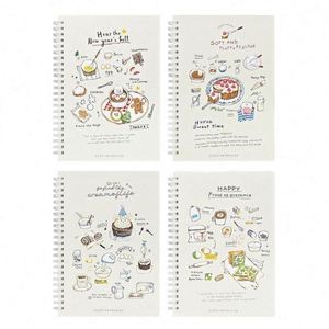 B5 <b>Cute</b> Spiral Student <b>Notebook</b> with Paper Cover 60 Sheets-Fresh & Clean for School Supplies - Product Image 4
