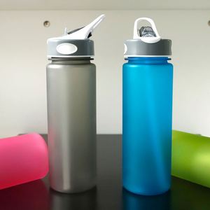 Cheap Empty 600Ml Reusable Recycled Sports Water <b>Bottles</b> Cut-Price Bpa Free Custom Logo Promotional Plastic Tritan Water <b>Bottle</b> - Product Image 2