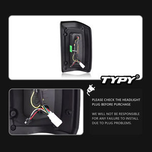 Nouvel ensemble de feux arrière LED 12V avec lentille fumée/téintée pour Patrol Y60 1987-1997 - Product Image 2