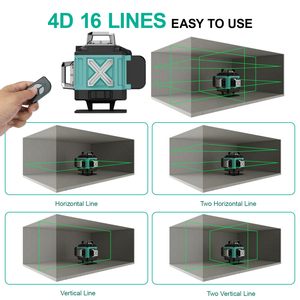 Traversez 12 Lines Factory <span class=keywords><strong>360</strong></span> Automatique Nivellement <span class=keywords><strong>Laser</strong></span> Rotary <span class=keywords><strong>Vert</strong></span> <span class=keywords><strong>Niveau</strong></span> <span class=keywords><strong>Laser</strong></span> Machine 4D 16 Lignes <span class=keywords><strong>niveau</strong></span> <span class=keywords><strong>laser</strong></span> pour - Product Image 2