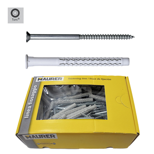 Spina Wolfpack con vite Torx MU-XL 8 x 100 mm. Scatola da 50 pezzi - Product Image 1
