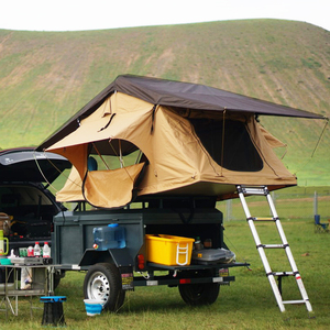 Waterproof 4WD Camping Roof Top <strong>Tent</strong> Soft <strong>Cover</strong> Foldable <strong>Car</strong> Rooftop <strong>Tent</strong> for Outdoor - Product Image 4