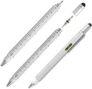 Pena multi-alat, penggaris pulpen, Level, Obeng Phillips LED - Product Image 1