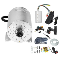 Kit moteur de kart pour moto électrique, 48V, 60V, 72V, 1600W, 2000W, 3000W, DIY MY1020
