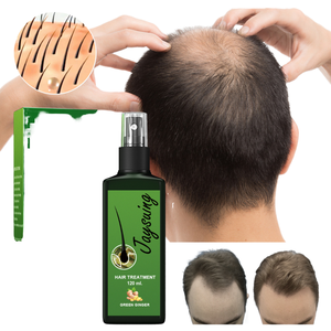 Olio per Crescita Istantanea dei <span class=keywords><strong>Capelli</strong></span> a Marchio Privato, Trattamento Antiforfora a Base di Zenzero, Efficace Prevenzione della <span class=keywords><strong>Caduta</strong></span> dei <span class=keywords><strong>Capelli</strong></span>, 120ml per Uso Domestico - Product Image 1