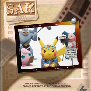 Tableau d'art Shikishi personnalisé DL Pokémon, Série Cloud Post Office, Illustration Anime, Impression à <span class=keywords><strong>la</strong></span> feuille d'or, Carte de collection, Décoration murale - Product Image 1