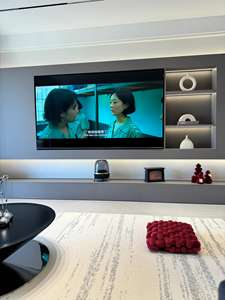 <span class=keywords><strong>Ihome</strong></span> เฟอร์นิเจอร์ห้องนั่งเล่นสไตล์มินิมอลคลาสสิคตู้ไม้ขนาดใหญ่พร้อมตู้โชว์ - Product Image 6