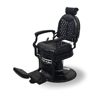 Hongzi Retro Barber Chair Hydraulic Reclining Adjustable <b>Footrest</b> Commercial Hairdressing Chair - Product Image 5