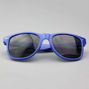 2025 Wholesale Glasses Custom UV400 Driving Plastic Simple Royal Blue Sports Cheap Personality <b>Square</b> <b>Sunglasses</b> with Pouch - Product Image 6