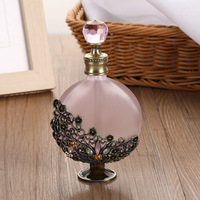 Flacon plat rechargeable de 30 ml, vaporisateur à pompe, diffuseur à roseaux pour huile essentielle, parfum, recharge de parfum, ligne classique Victoria de luxe