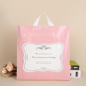 Bolsas de Mano con Logotipo Personalizado, Bolsas de Compra de LDPE Impermeables y Ecológicas, Bolsas de Plástico Transparente para Ropa y <span class=keywords><strong>Zapatos</strong></span> - Product Image 6