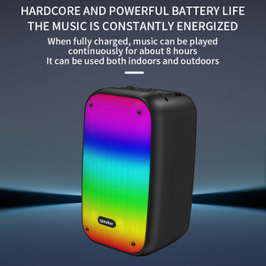 The Latest High-quality Wireless Bluetooth Speaker DJ High-frequency <strong>Subwoofer</strong> Speaker - Product Image 5