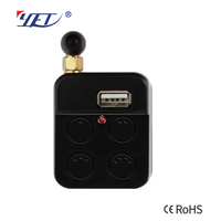 Télécommande de charge de voiture YET2205 433mhz Télécommande clonable rechargeable sans antenne pour barrière de passage